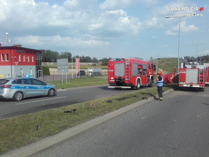 Śmiertelny wypadek w Jastrzębiu: nie żyje motocyklista