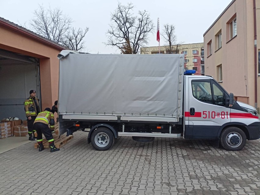 Strażacy powiatu oleśnickiego pomagają swoim kolegom na Ukrainie!