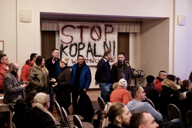 Zebranie mieszkańców w sprawie kopalni odkrywkowej na terenie gminy Świdnica