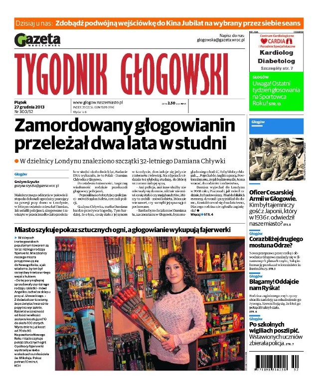 Nowy Tygodnik Głogowski - już w sprzedaży