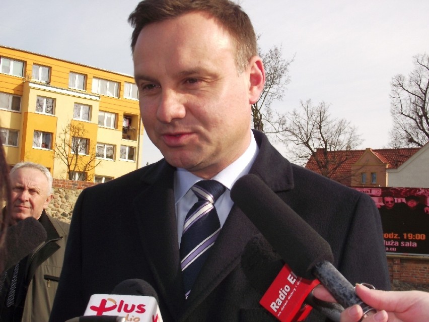 Andrzej Duda w Lubinie