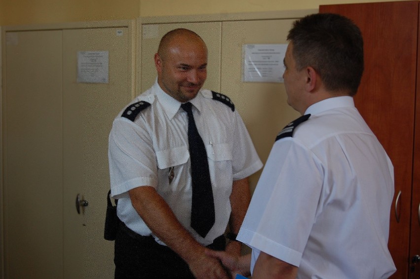Nowy komendant policji w Tworogu - Robert Paruch