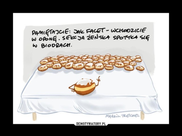 Pączki na memach i demotach