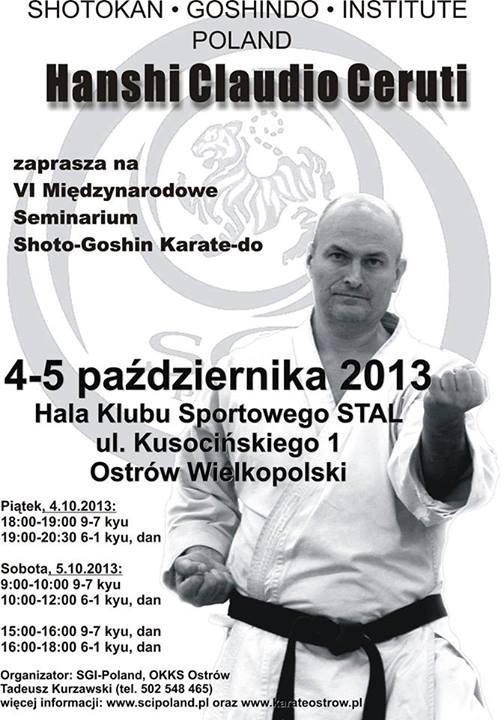 Seminarium karate w Ostrowie