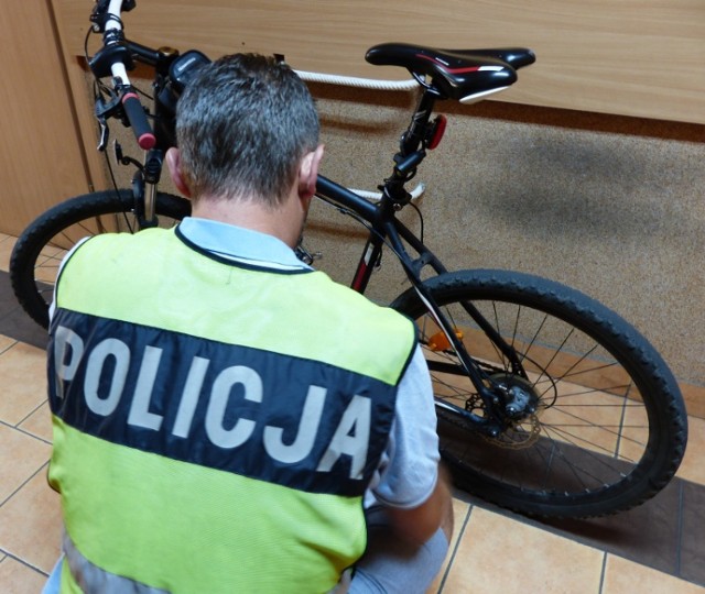 Policja w Kaliszu zatrzymała złodzieja roweru