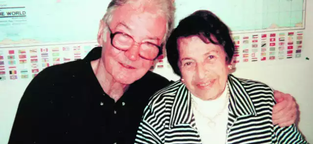 Jerzy i Cyla na spotkaniu po 39 latach od ucieczki z Auschwitz