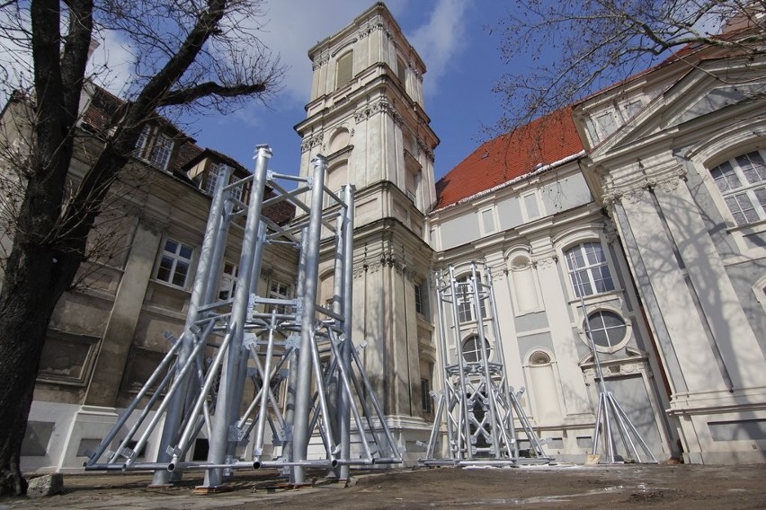 Wrocław: Wieża kościoła św. Jadwigi odzyska hełm (ZDJĘCIA)