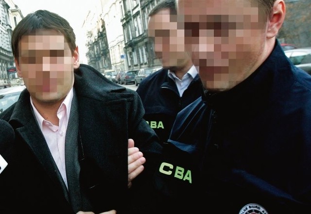 Grzegorz G. został doprowadzony do prokuratury przez agentów Centralnego Biura Antykorupcyjnego