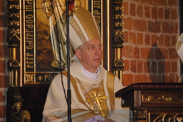 Biskup pelpliński ks. Ryszard Kasyna