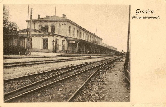 Stacja graniczna w Sosnowcu - Maczkach (dawniej Granica)