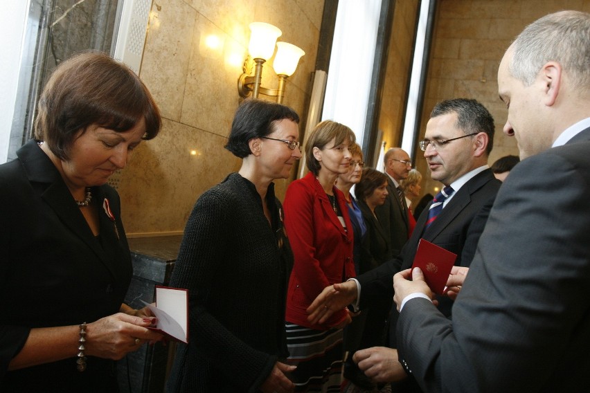 Nauczyciele z woj. śląskiego nagrodzeni w Katowicach [ZDJĘCIA]