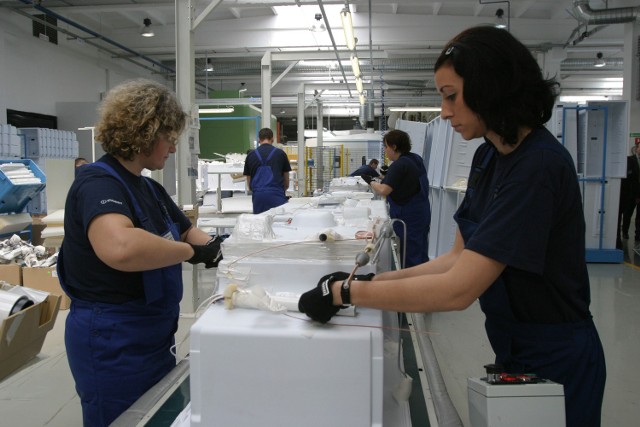 Pracę w nowych fabrykach Indesitu znajdzie 250 osób