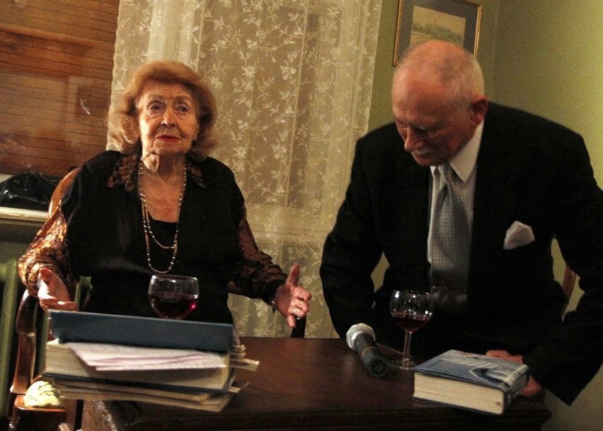 Spotkanie z Niną Andrycz odbyło się w Muzeum Sopotu