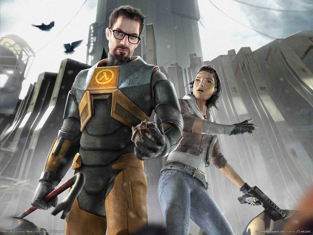 &quot;Half-Life 2&quot; - przełomowa ze względu na odwzorowanie fizyki otoczenia postaci w grze