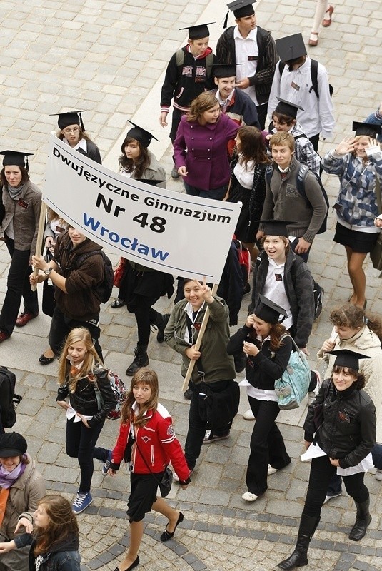 Święto wrocławskich gimnazjalistów (ZDJĘCIA)