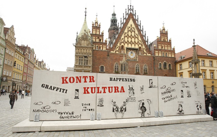 Gdzie graffiti z tamtych lat? Na wrocławskim Rynku. Przyjdź i zobacz