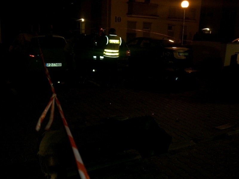 Bomba wybuchła w Komornikach o godzinie 2 w nocy.