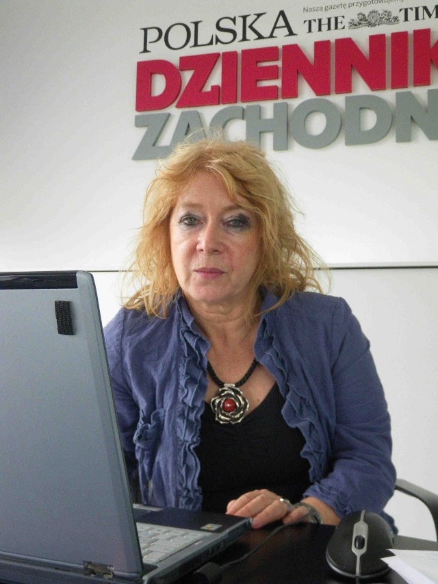 Prof. Katarzyna Popiołek podczas redakcyjnego czatu