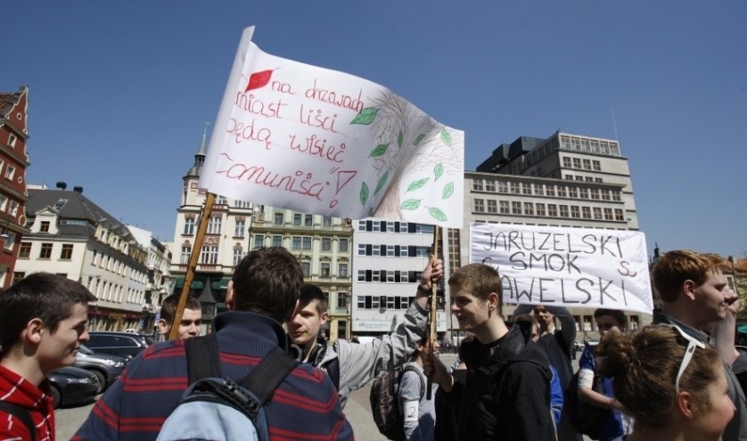 Wrocław: Zabawa w komunizm na rynku