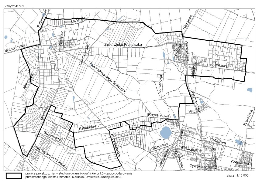 Poznań: Zmienią studium dla Moraska, Umultowa i Radojewa