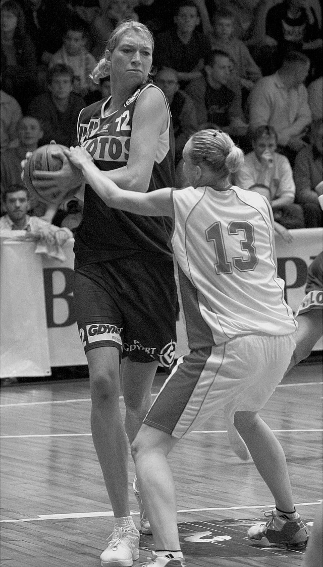 Małgorzata Dydek w Polsce grała w lidze tylko w Poznaniu i Gdyni