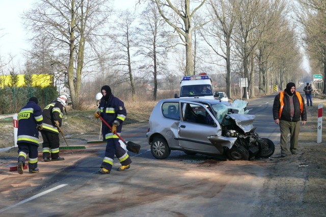 Droga nr 485 przez kilka godzin była zablokowana.