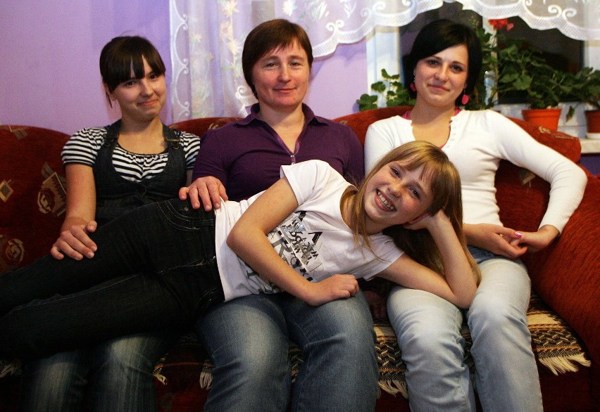 Od lewej: Marcelina, Monika i Magda. Siostry Welc bardzo...
