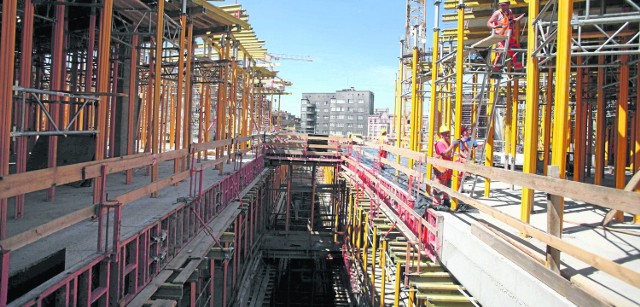 Budowa dworca wpłynie na inwestycje w sąsiedztwie. W tle ul. Słowackiego