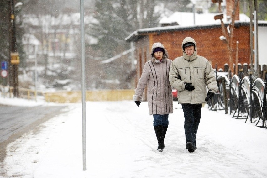 Pierwszy śnieg na Dolnym Śląsku (ZDJĘCIA)