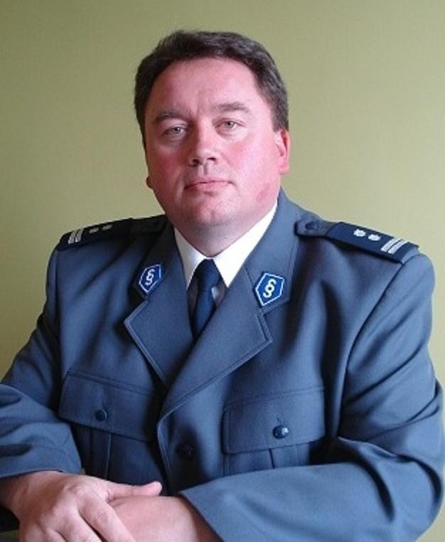 Mirosław Żabiński, komendant policji w Szamotułach
