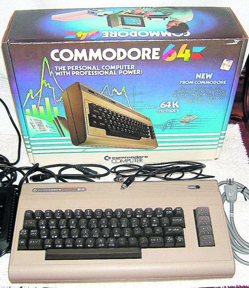 Commodore 64. Kultowy model tego producenta produkowany od...