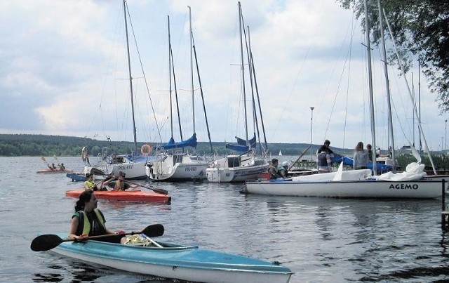 Choć wakacje jeszcze się nie zaczęły, to mieszkańcy regionu już wypoczywają w Boszkowie