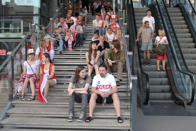Euro 2012: Polska - Czechy w Porcie Łódź