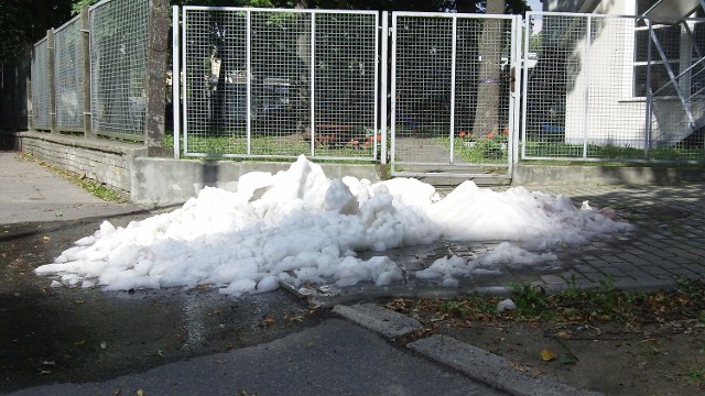 Zima w środku lata