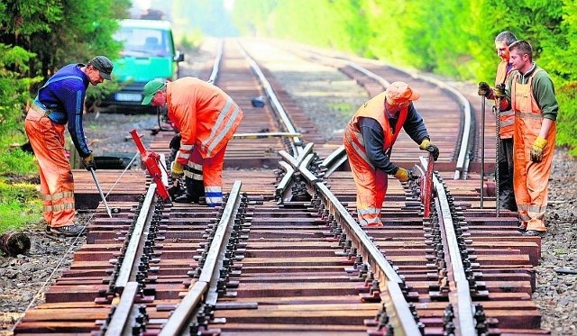 Na 13 kilometrach położono nowe podkłady oraz szyny. Te ostatnie są wprawdzie używane, ale mają wytrzymać jeszcze wiele lat