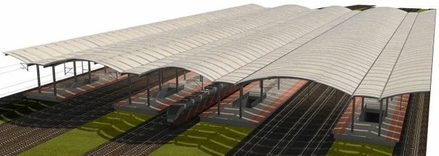 Tak będzie wyglądać zadaszenie peronów dworca w Katowicach [WIZUALIZACJE]