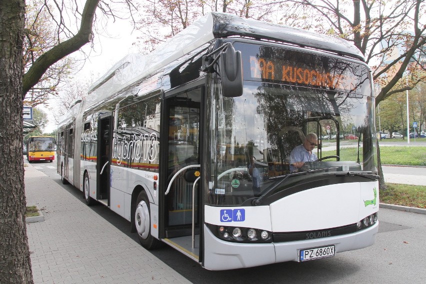 Hybrydowy autobus Solaris na testach w Łodzi [ZDJĘCIA]