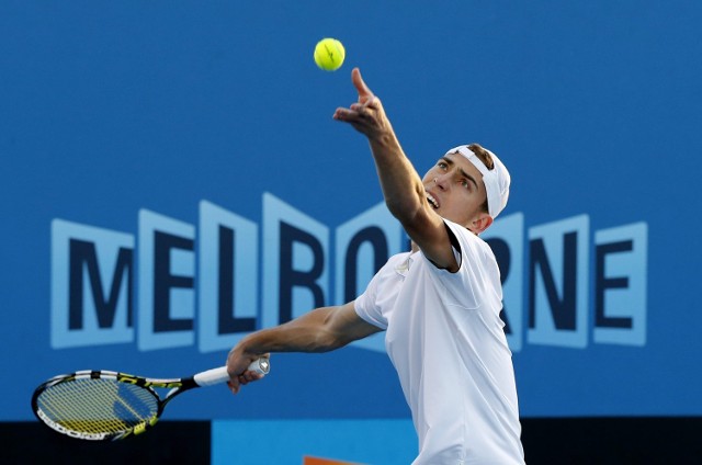 Jerzy Janowicz wygrał z Włochem Simone Bolellim w meczu pierwszej rundy Australian Open