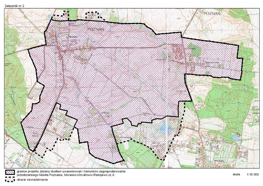 Poznań: Zmienią studium dla Moraska, Umultowa i Radojewa