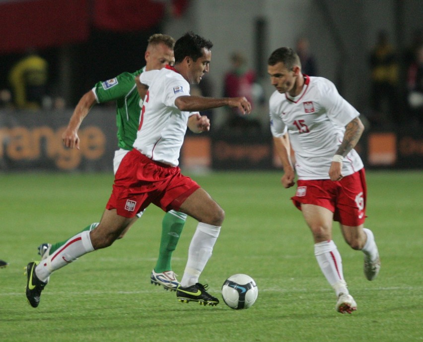 Fotoreportaż z meczu Polska - Irlandia Płn. 5 września 2009 r. w Chorzowie