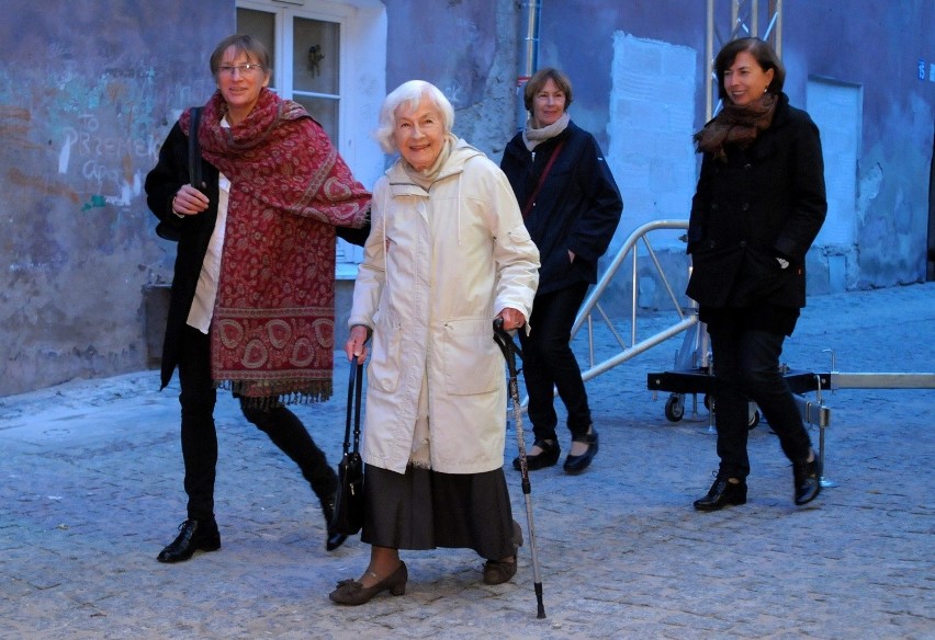 Danuta Szaflarska ma swój gong w Teatrze Starym (ZDJĘCIA, WIDEO)