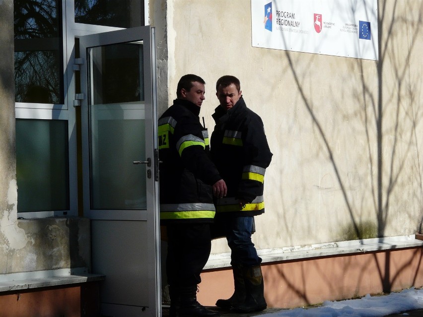 Ul. Abramowicka: w szpitalu wybuchł pożar (WIDEO)