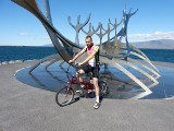 Pojechał na Islandię rowerem, aby zebrać pieniądze na protezę dla kolegi