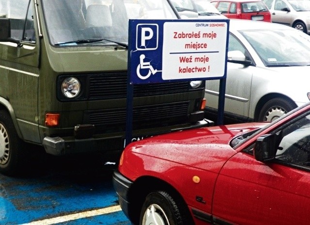 Parking dla niepełnosprawnych