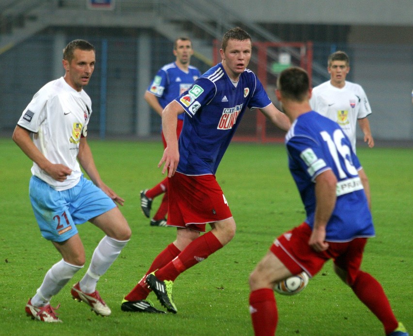 Piast Gliwice - Kolejarz Stróże 2:0. W Gliwicach pachnie ekstraklasą! [ZDJĘCIA]