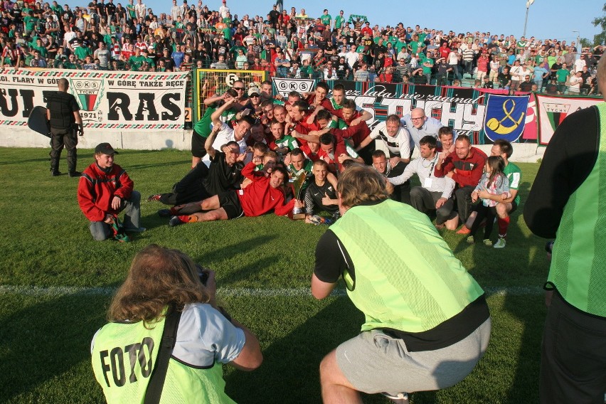 Awans GKS Tychy do 1. ligi! Raków utrzymał się w 2. lidze! [ZDJĘCIA]