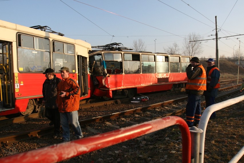 Zderzenie tramwajów w Katowicach. Są ranni!