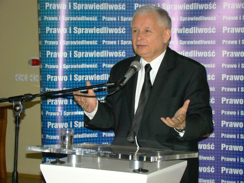 Jarosław Kaczyński w Chrzanowie