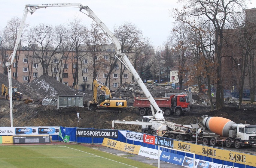 Stadion Górnika od szatni [ZDJĘCIA]