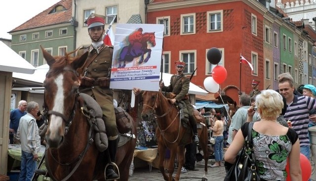 W sobotę po południu ułani zapraszali mieszkańców Poznania na zawody jeździeckie na Woli